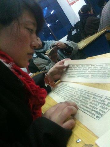 Student Reading Pecha