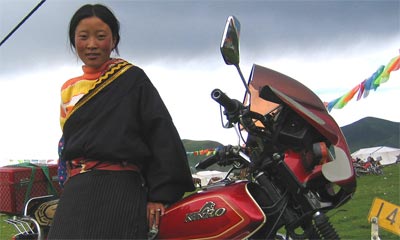 Jao Lhamo Motorbike